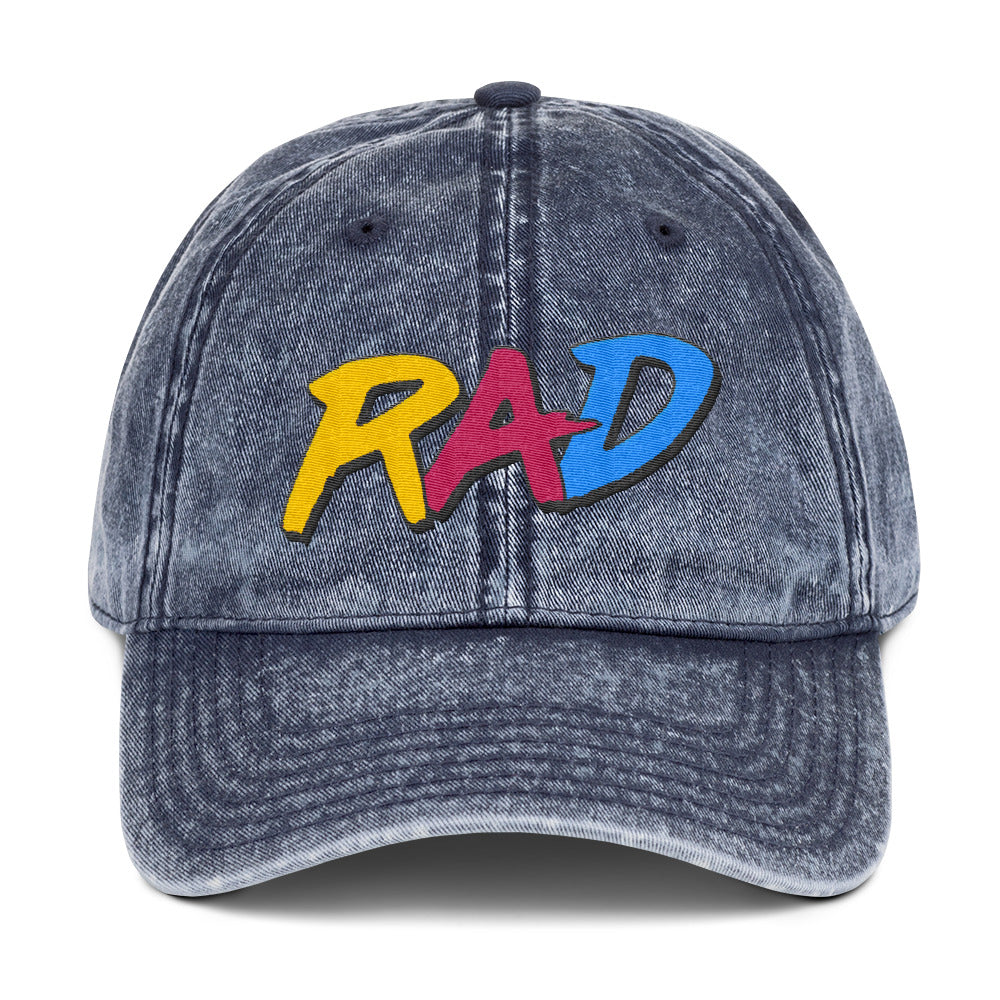 RAD acid wash dad hat