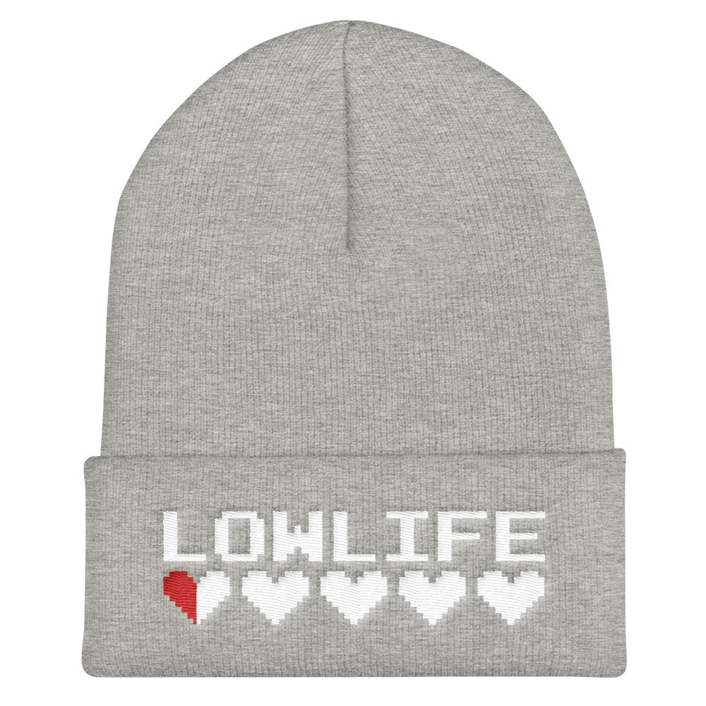 LOWLIFE cuffed beanie