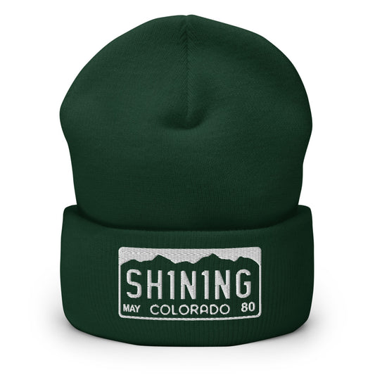 Horror Plate SH1N1NG beanie