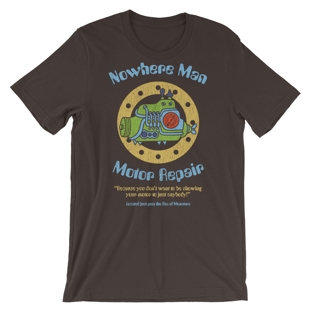 Nowhere Man Motor Repair t-shirt