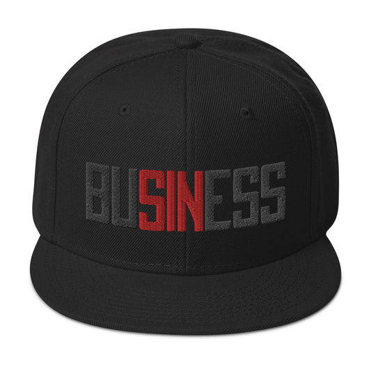 Strictly buSINess snapback hat