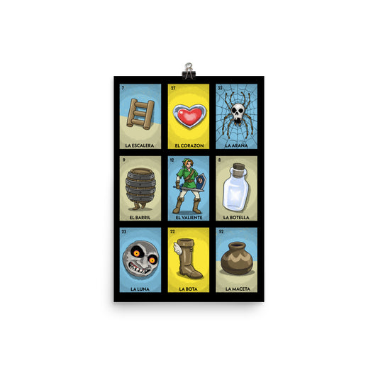 LoZteria matte poster