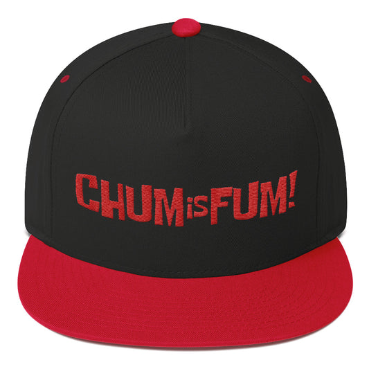 Chum is Fum! snapback hat