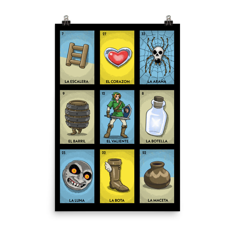 LoZteria matte poster