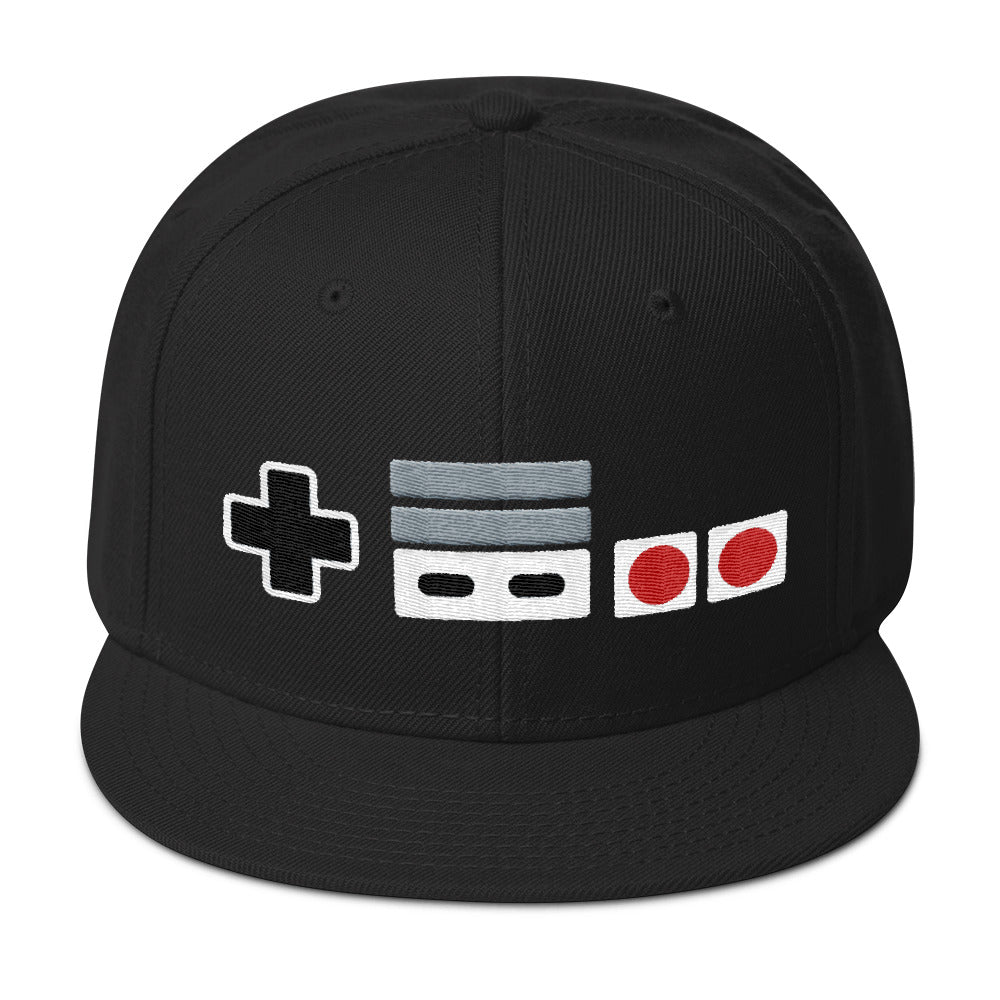 Gamepad snapback hat