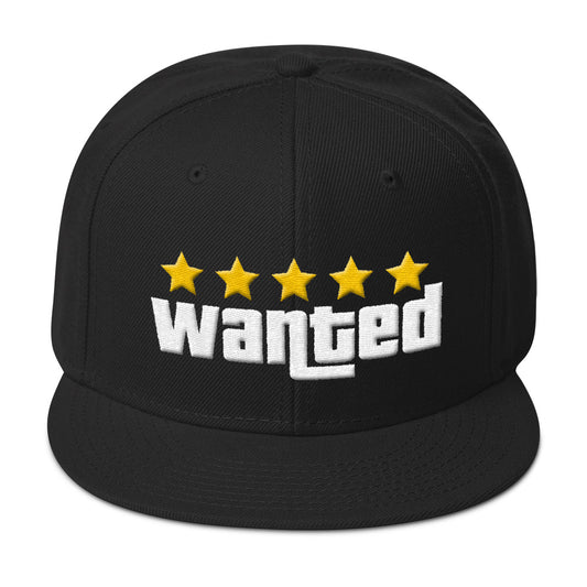 Wanted 5-Stars snapback hat