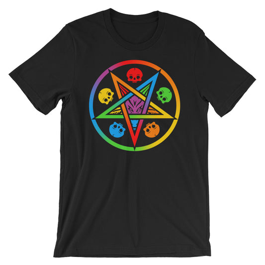 Rainbows in Hell t-shirt