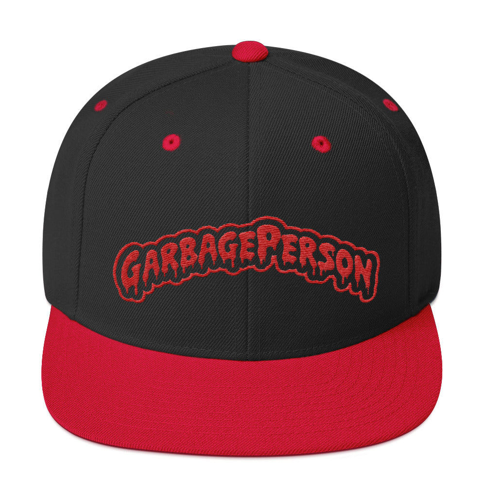 Garbage Person snapback hat