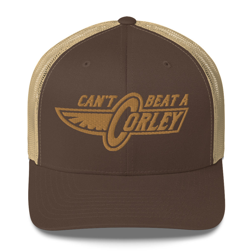 Can't Beat a Corley trucker hat