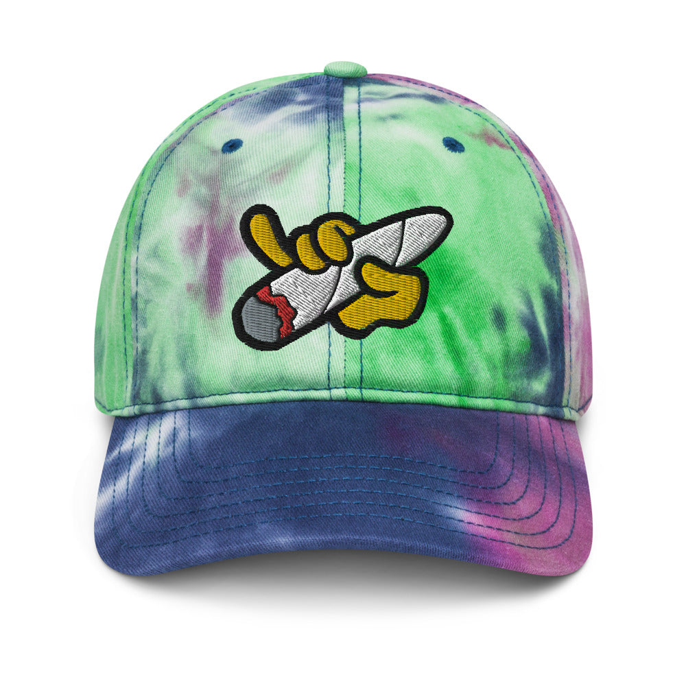 Sea Weed tie-dye dad hat