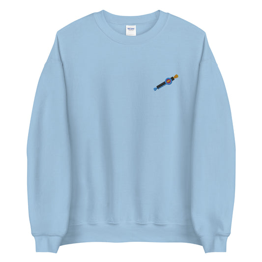 Bop This embroidered crewneck sweatshirt