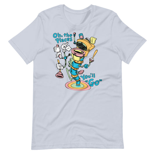 Oh the Places You'll "GO' t-shirt