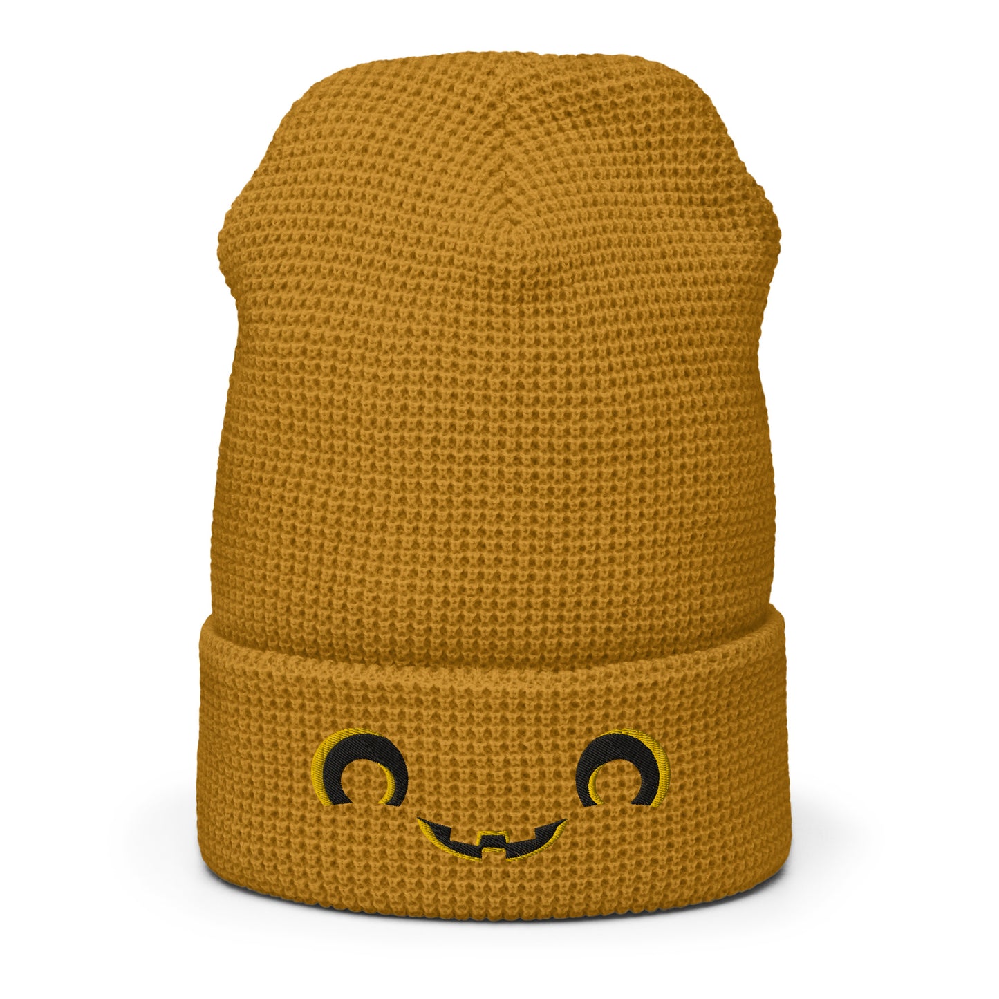 Cute O'Lantern waffle beanie