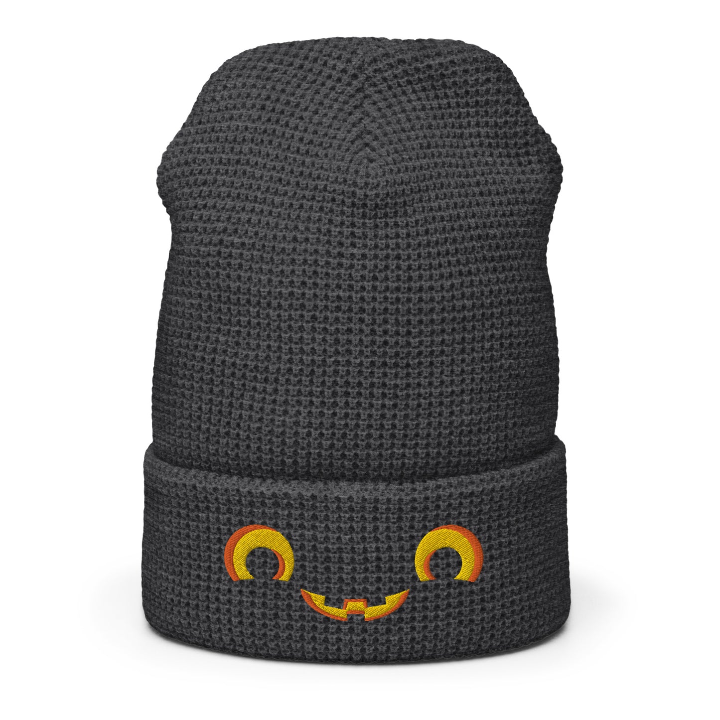 Cute O'Lantern waffle beanie