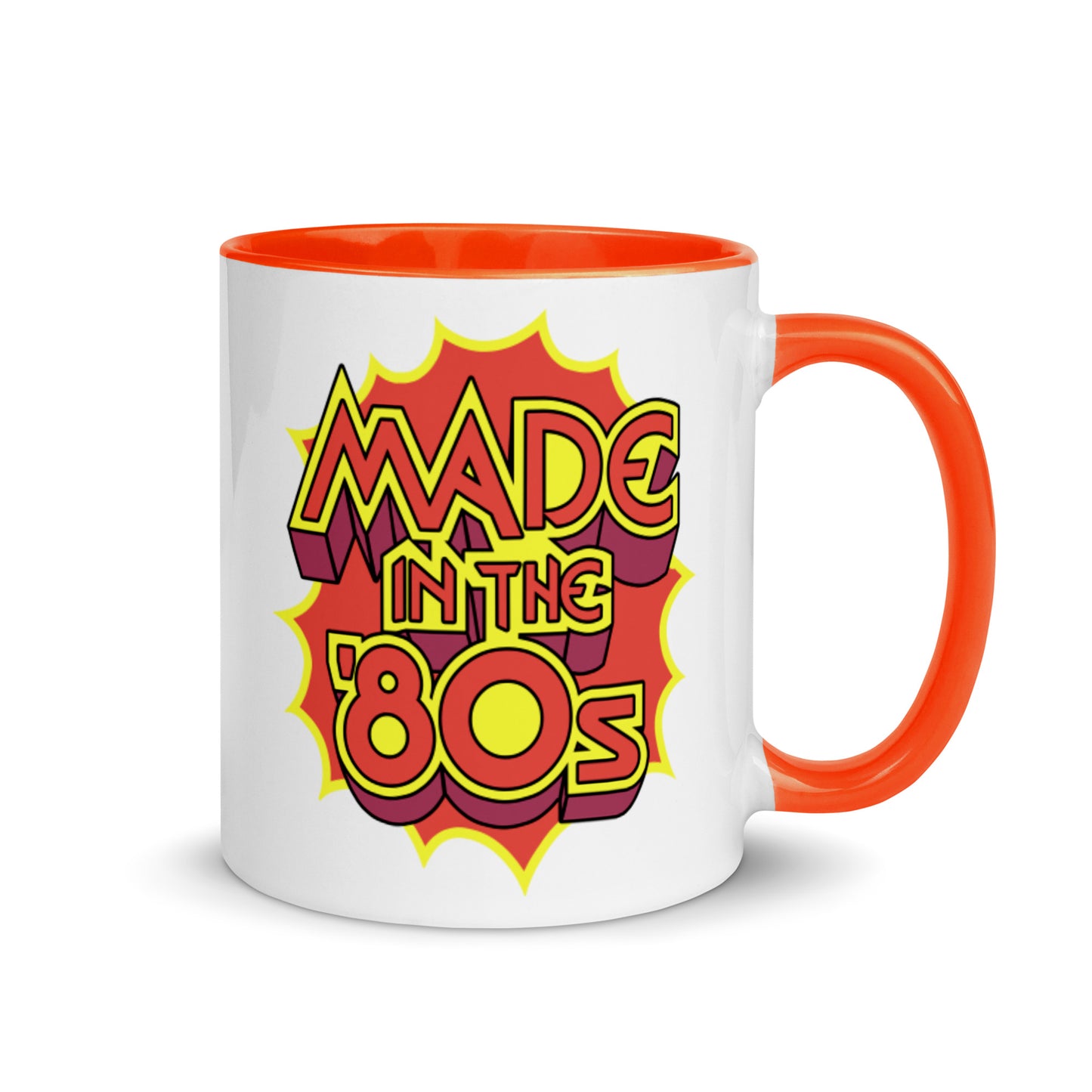 Made in the '80s 2-color ceramic mug