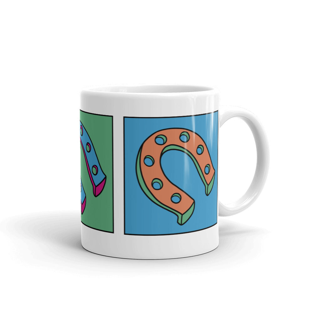 Horseshoe Wall Art mug